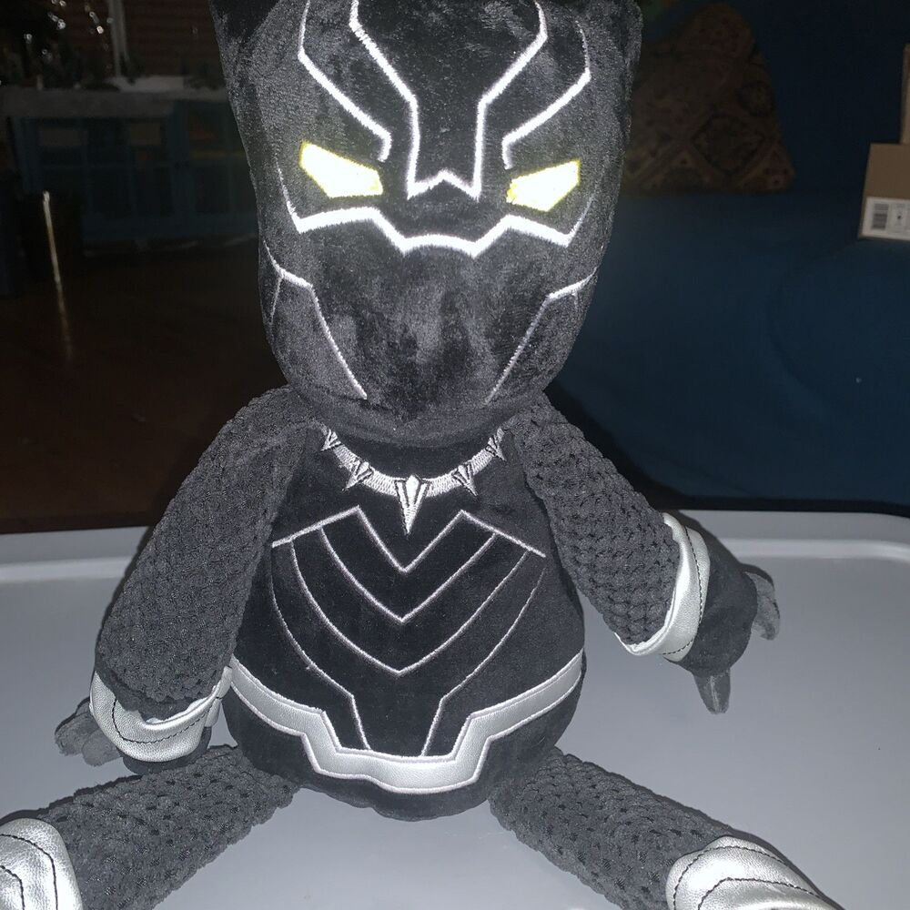 Black Panther Plush Marvel Avengers Scentsy‎ Buddy Secret Pocket 16" Excellent